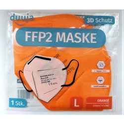 FFP2 Maske Orange