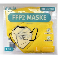FFP2 Maske Sonnengelb