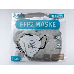 FFP2 Maske Grau