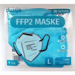 FFP2 Maske Türkis